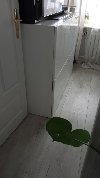 Szafka Ikea.biala połysk.