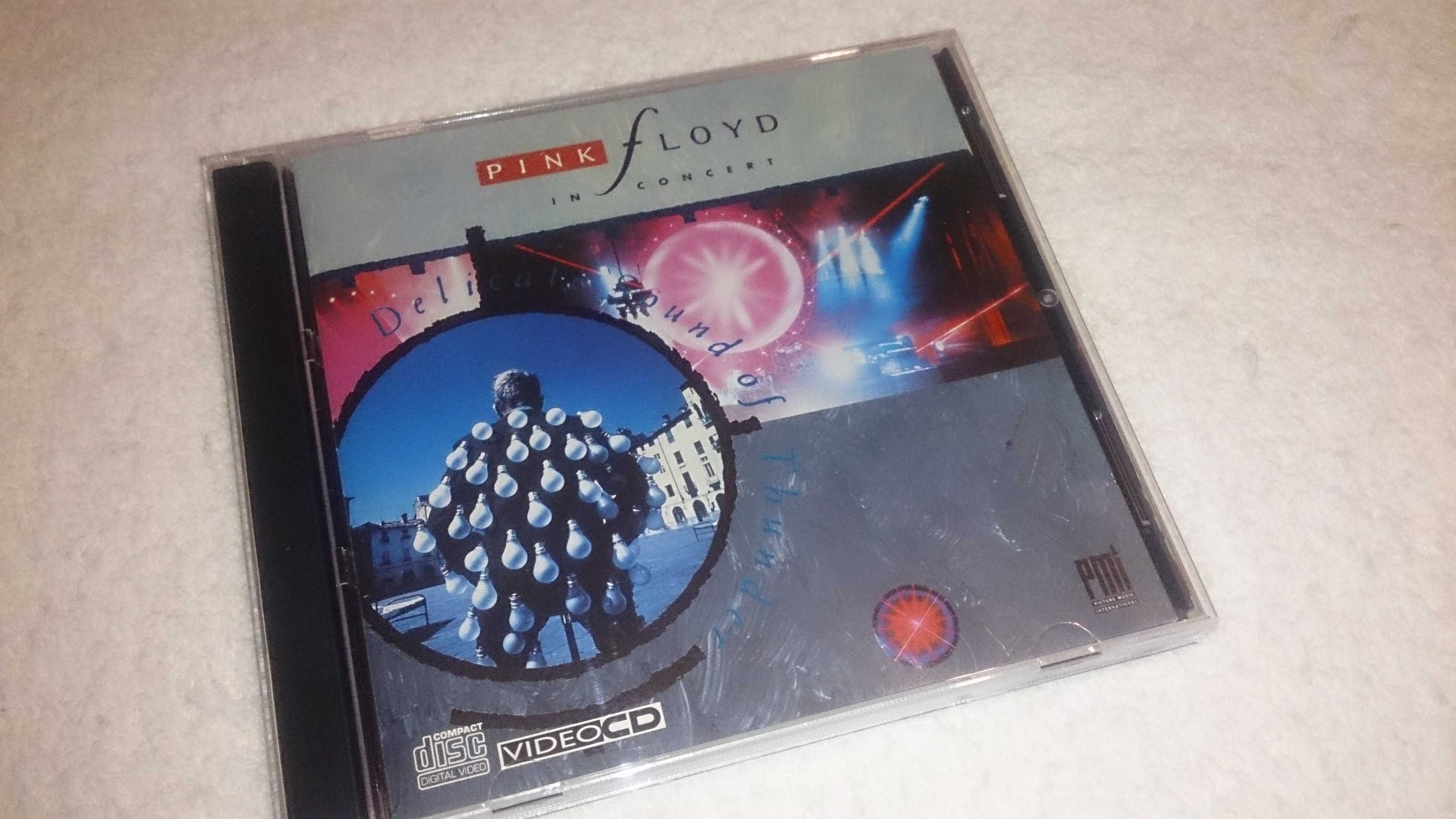 pink floyd: in concert - delicate sound of thunder (video cd duplo)