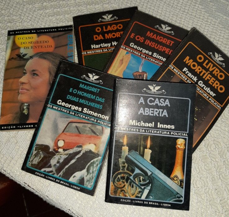 Livros policiais vampiro