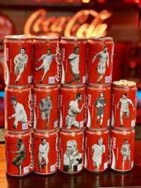 Set completo de 14 latas world cup usa 1994 coca-cola