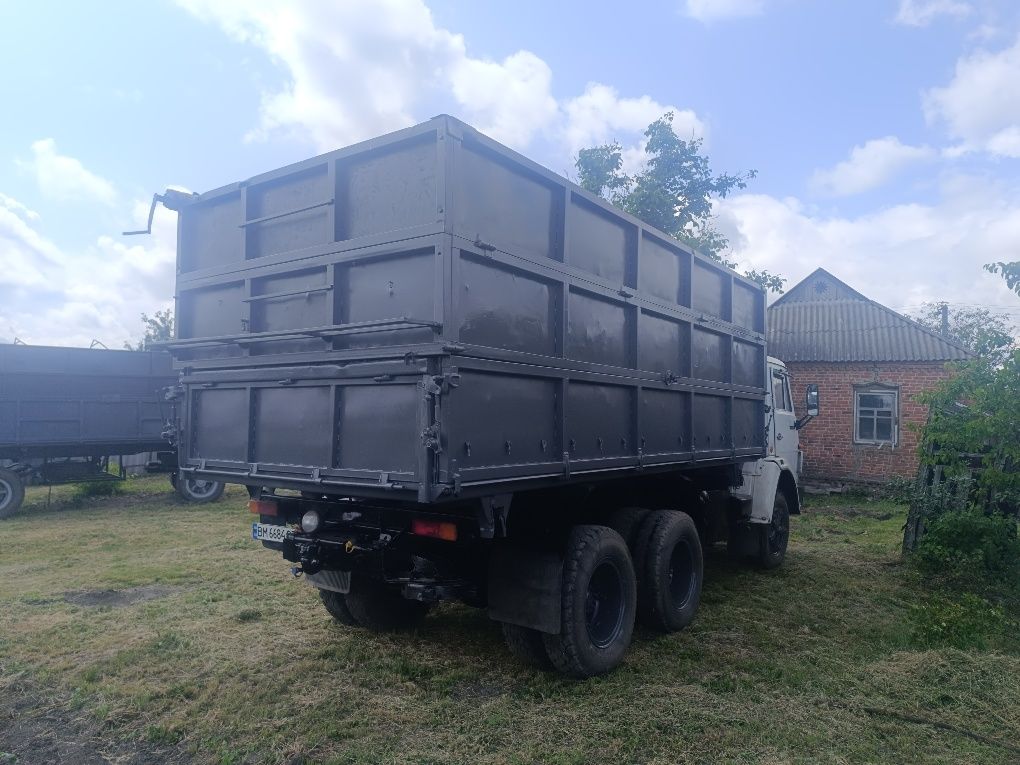 Камаз 55102 з причепом Сзап 8527 самоскид