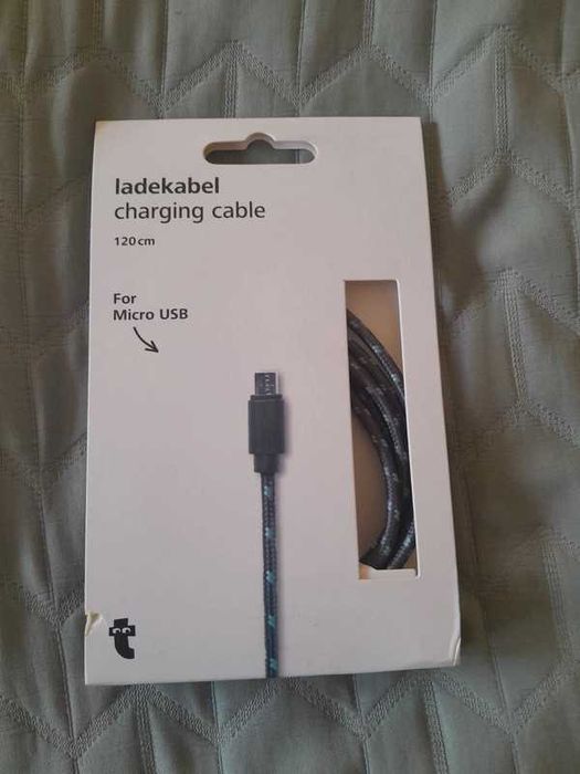 Nowy kabel do ładowania Micro USB firmy Flying Tiger.