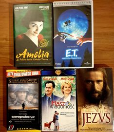 VHS Amelia E.T. Szeregowiec Ryan Masz wiadomość Jezus