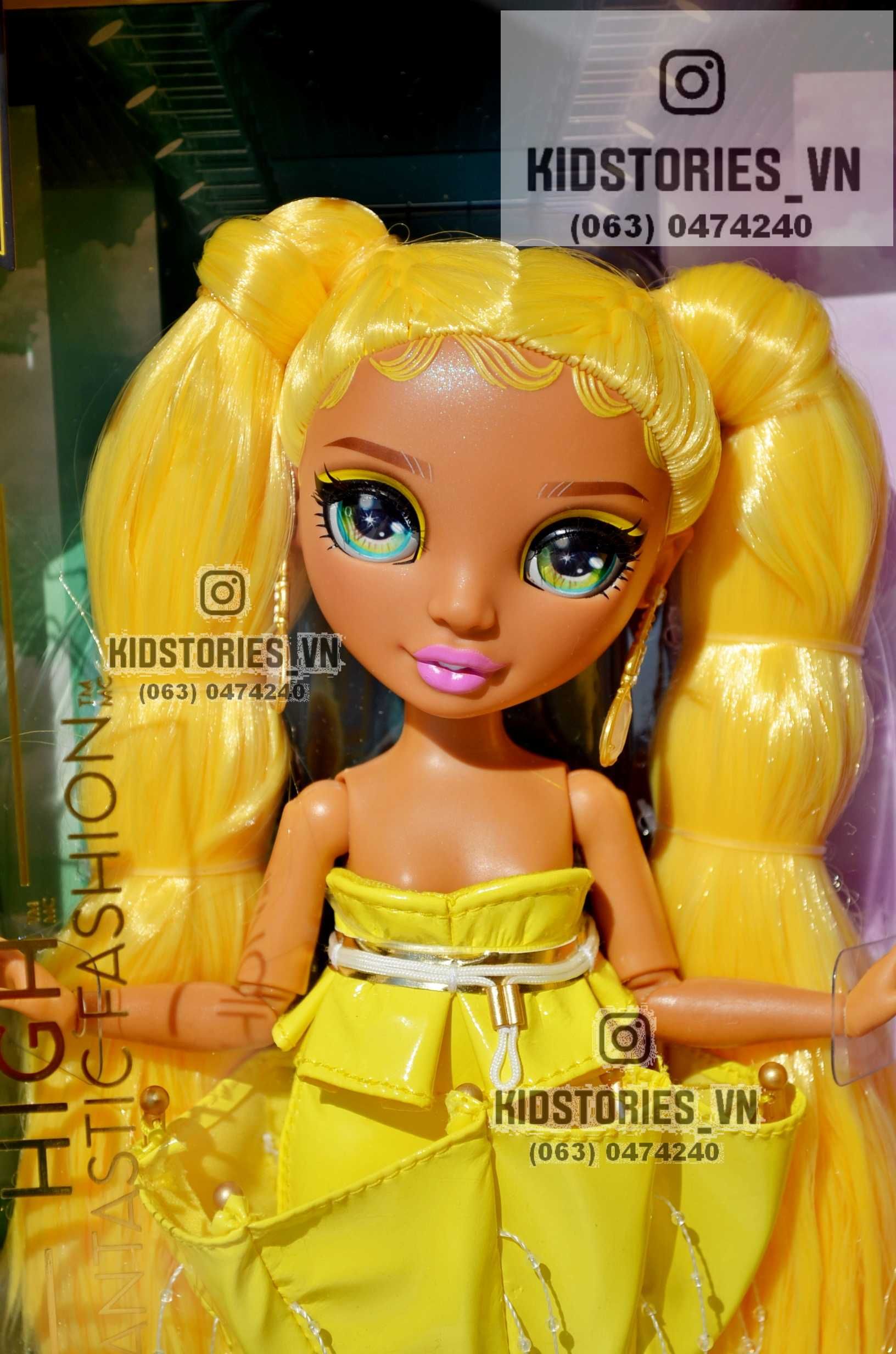 Лялька Rainbow High Sunny Санні Медісон Санни Fantastic Fashion жовта