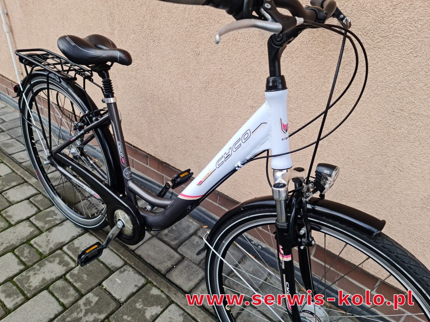 Rower damski damka CYCO koła 28 SHIMANO NEXUS okazja aluminium rabat