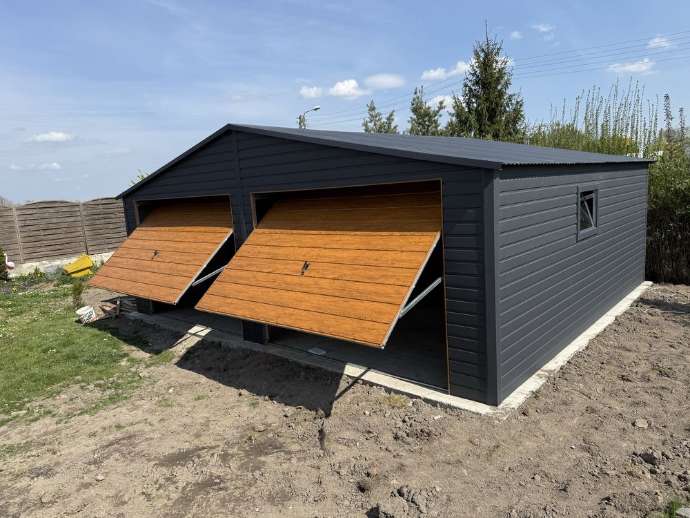 Garaż blaszany 7x6 profil ocynk