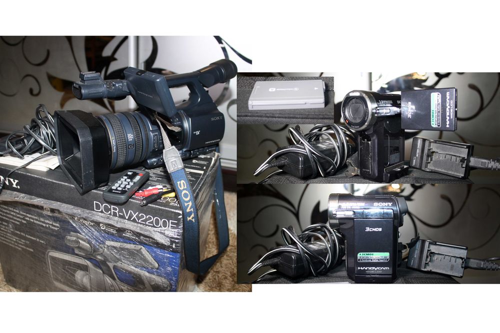 Sony DCR-VX 2200 , Sony DCR-PC 1000E