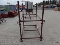 Paleta kosz stojak do stempli podpór stojak Nowy malowany Szalunki