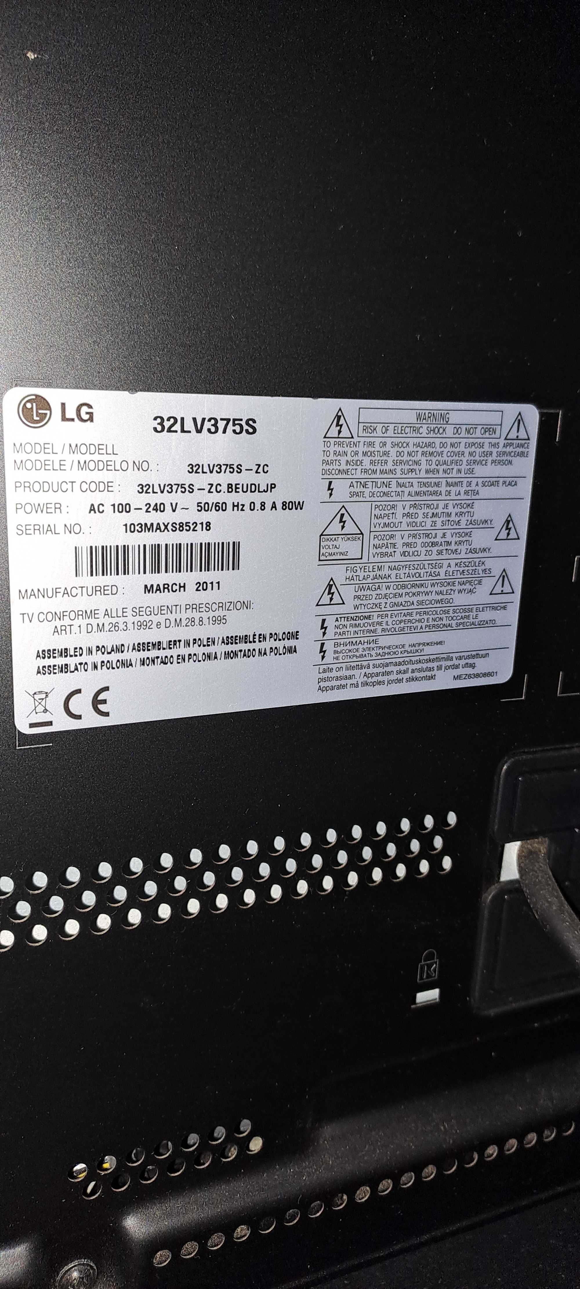 Tv LG 32 polegadas