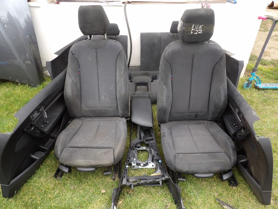 BMW - F22 - FOTELE , KANAPA , BOCZKI - ALCANTARA - UK