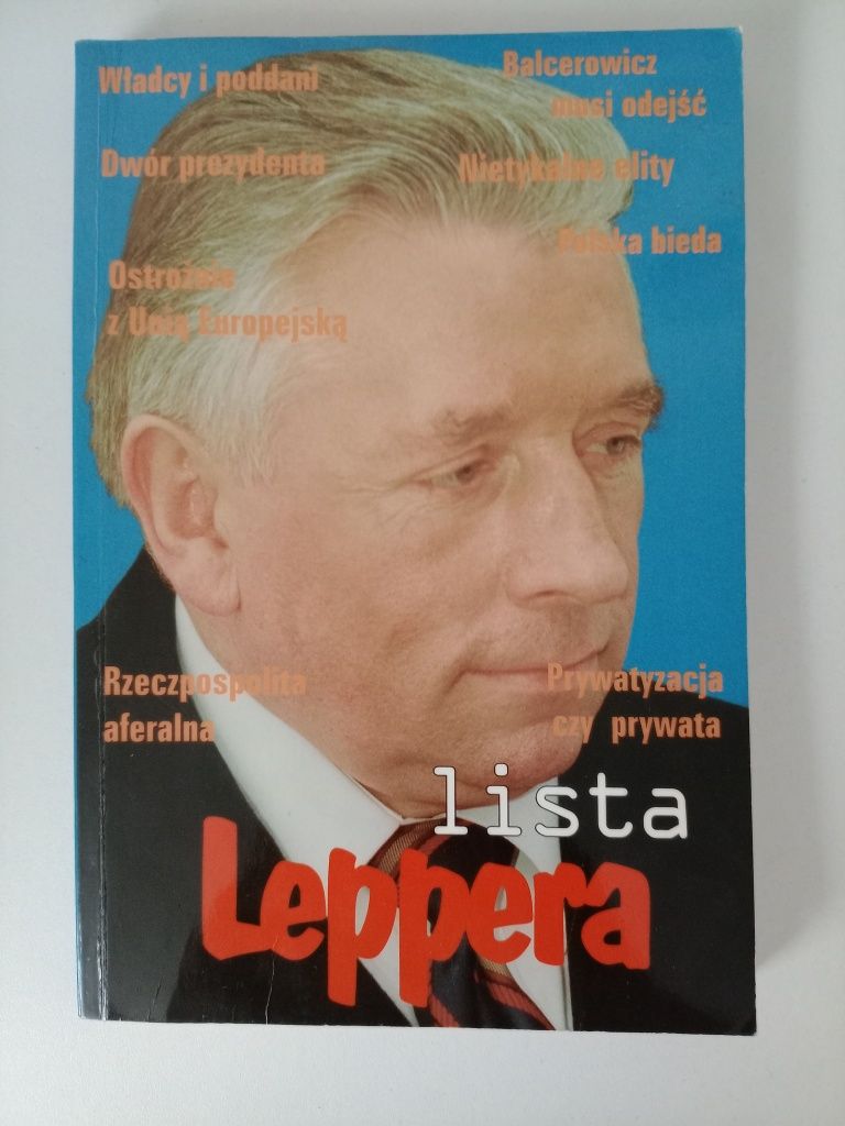 Andrzej Lepper Lista Leppera