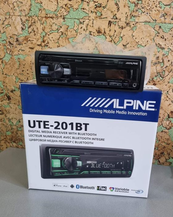 Автомагнитола Alpine ute201 bt