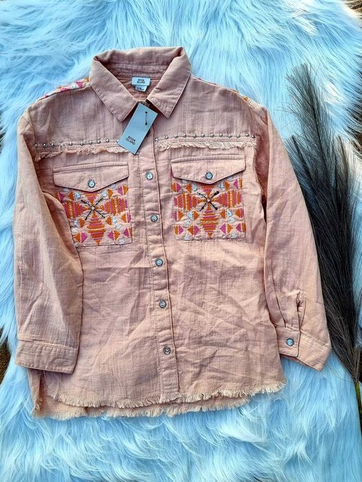 Nowa katanka koszula Boho 128 River Island