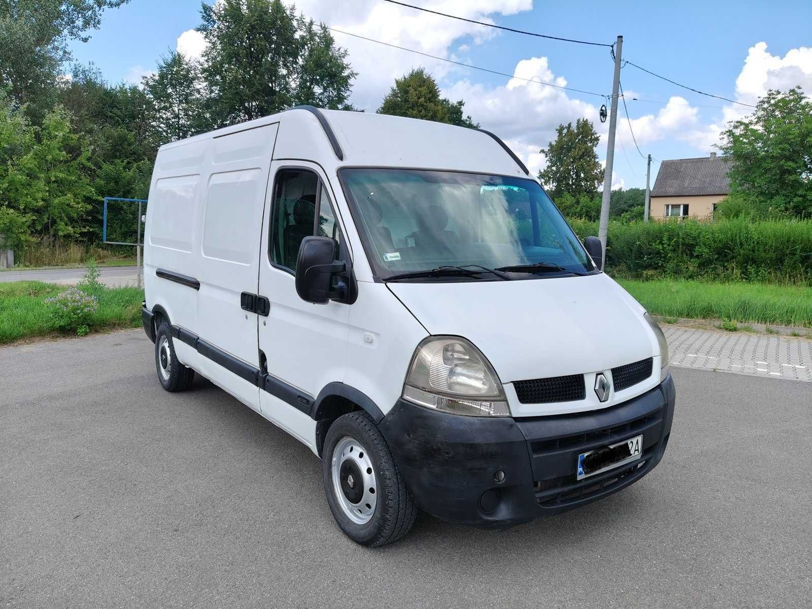 RENAULT MASTER 2004r L2H2 2.5DCI Sredniak Klimatyzacja ! 3 osob !
