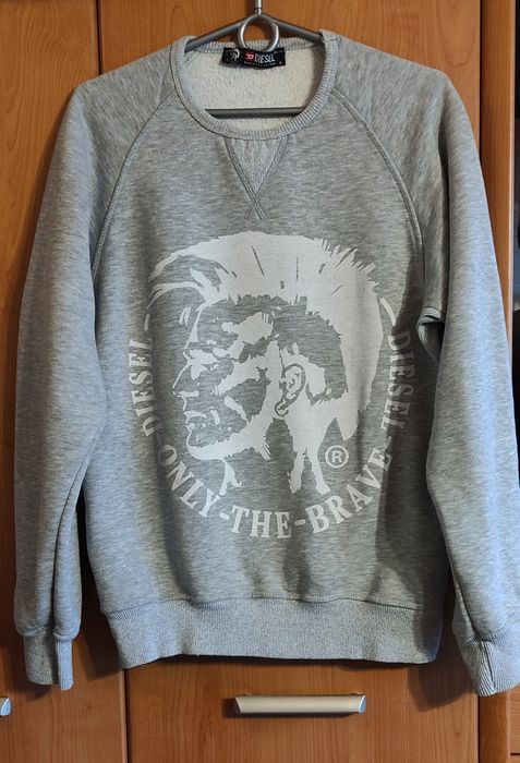 Diesel oryginalna szara bluza  S/M