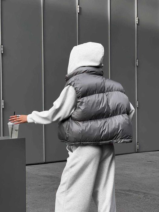 Жилетка Жіноча — Безрукавка Оверсайз — Женская жилетка — Без Передплат