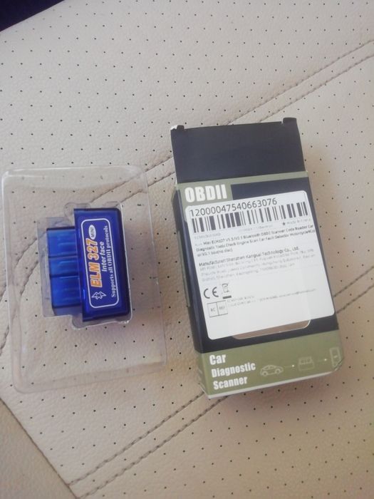 OBD2 Elm 327, 1.5 v, Сканер для автомобиля читать снимать диагностика