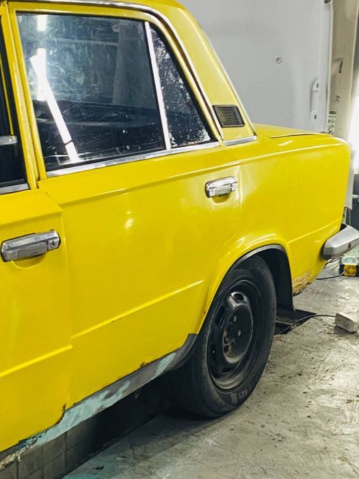 Ваз 2101 дрифт корч + занижена 1,3 на зиму то что надо