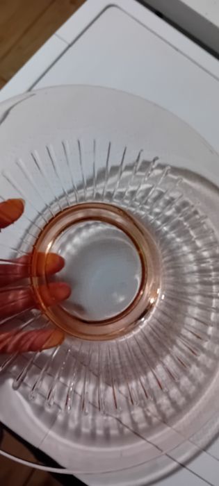 Talerz patera rozalinowy