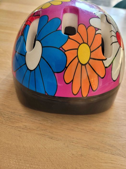 Kask rowerowy Bimbo Bike roz. M 53-54 cm plus ochraniacze