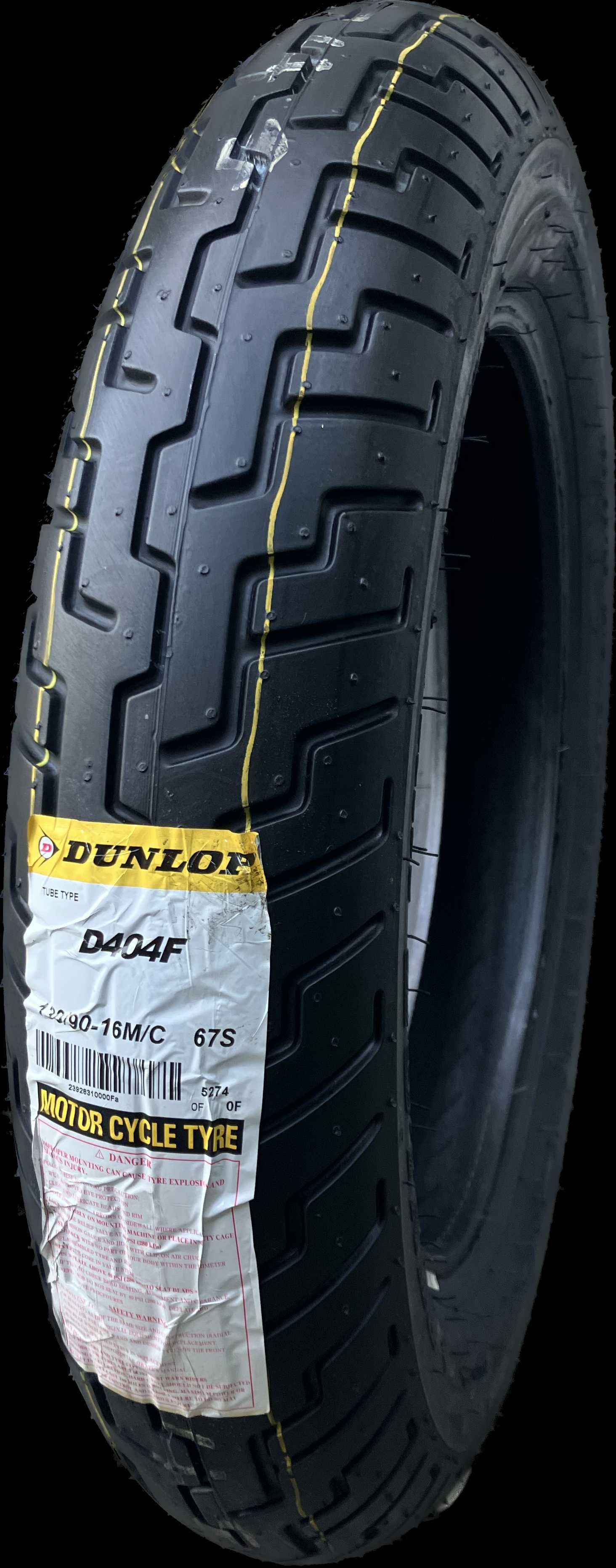 130/90-16 Dunlop D404F 67S M/C TT Przód Nowa 2023 XVS 650 Drag Star