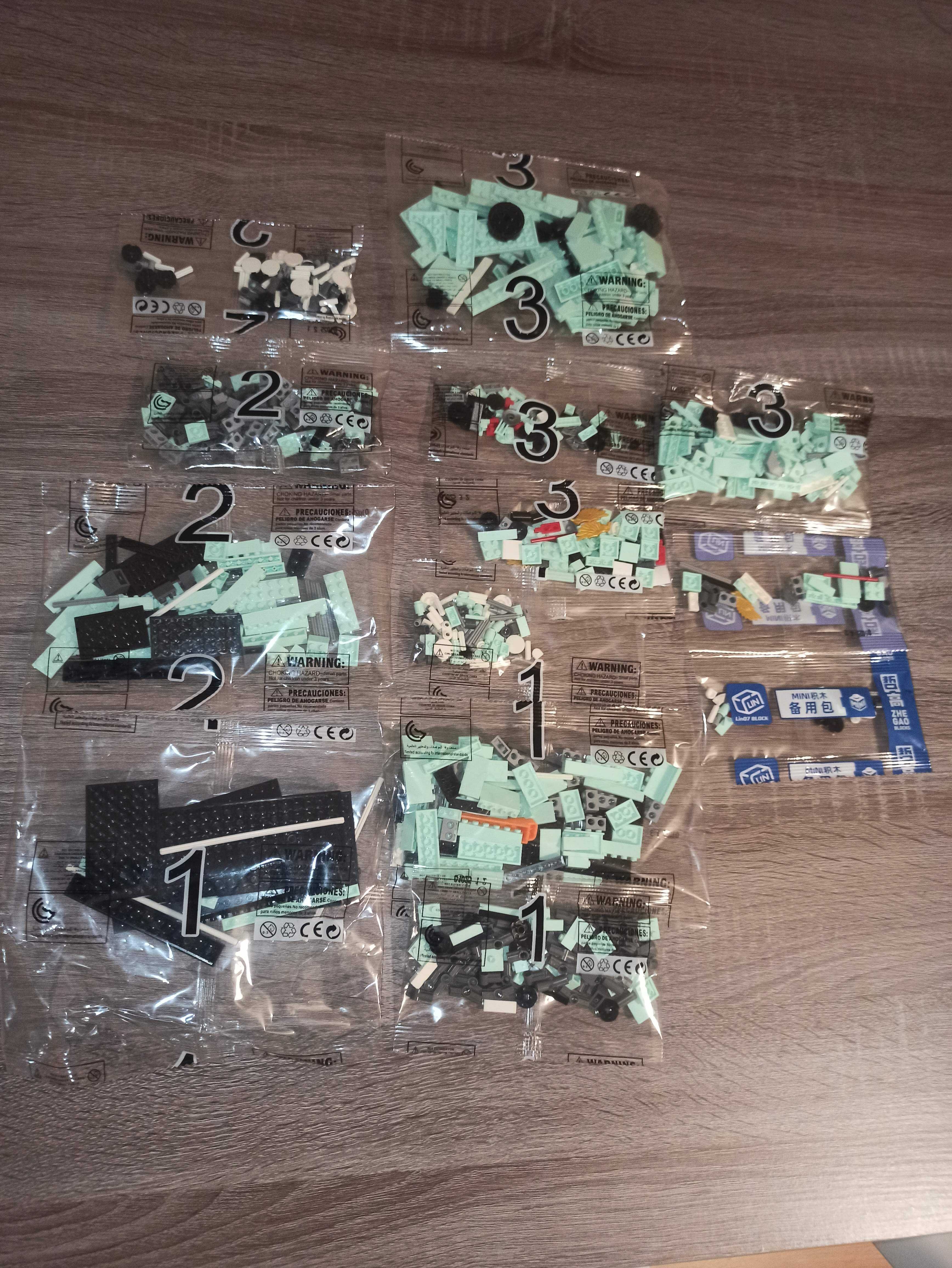 Puzzle Lego Máquina Escrever \ Máquina Costura / telescópio