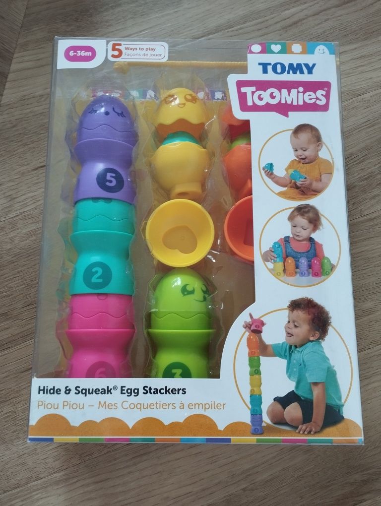 Tomy Toomies Hide & Egg Stackers