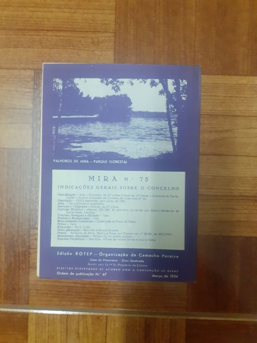 Mapa/roteiro ROTEP, Mira