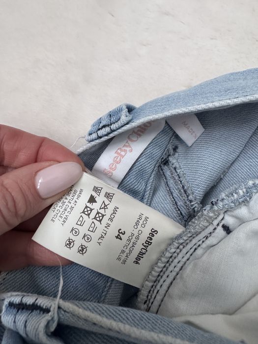 See by chloe жіночі джинси мом оригінал італія р. 34 xs