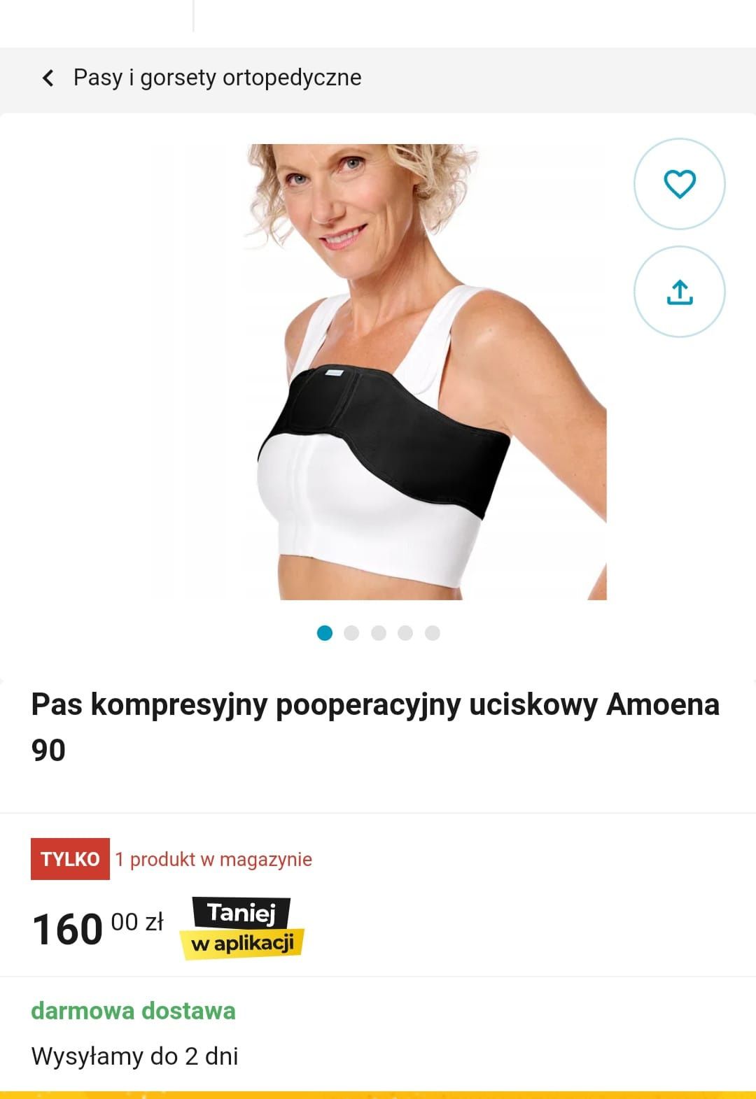 Nowy pas kompresyjny amoena 90