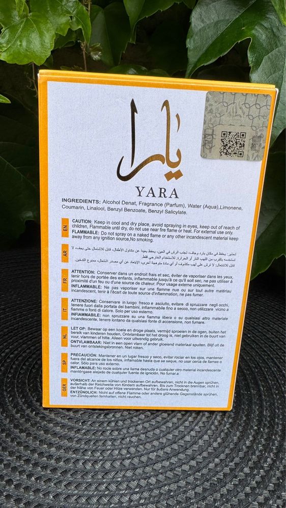 Perfumy Arabskie Lataffa YARA Tour 100 ml