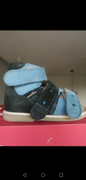 Sandałki profilaktyczne marki Aurelka. Rozmiar 21