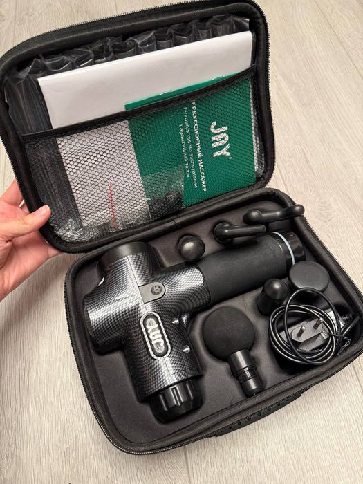 Перкусійний масажер для спини та тіла JAY Pro