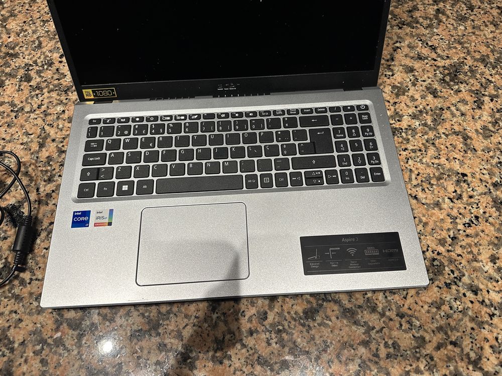 Acer i7 512 GB novo com a caixa