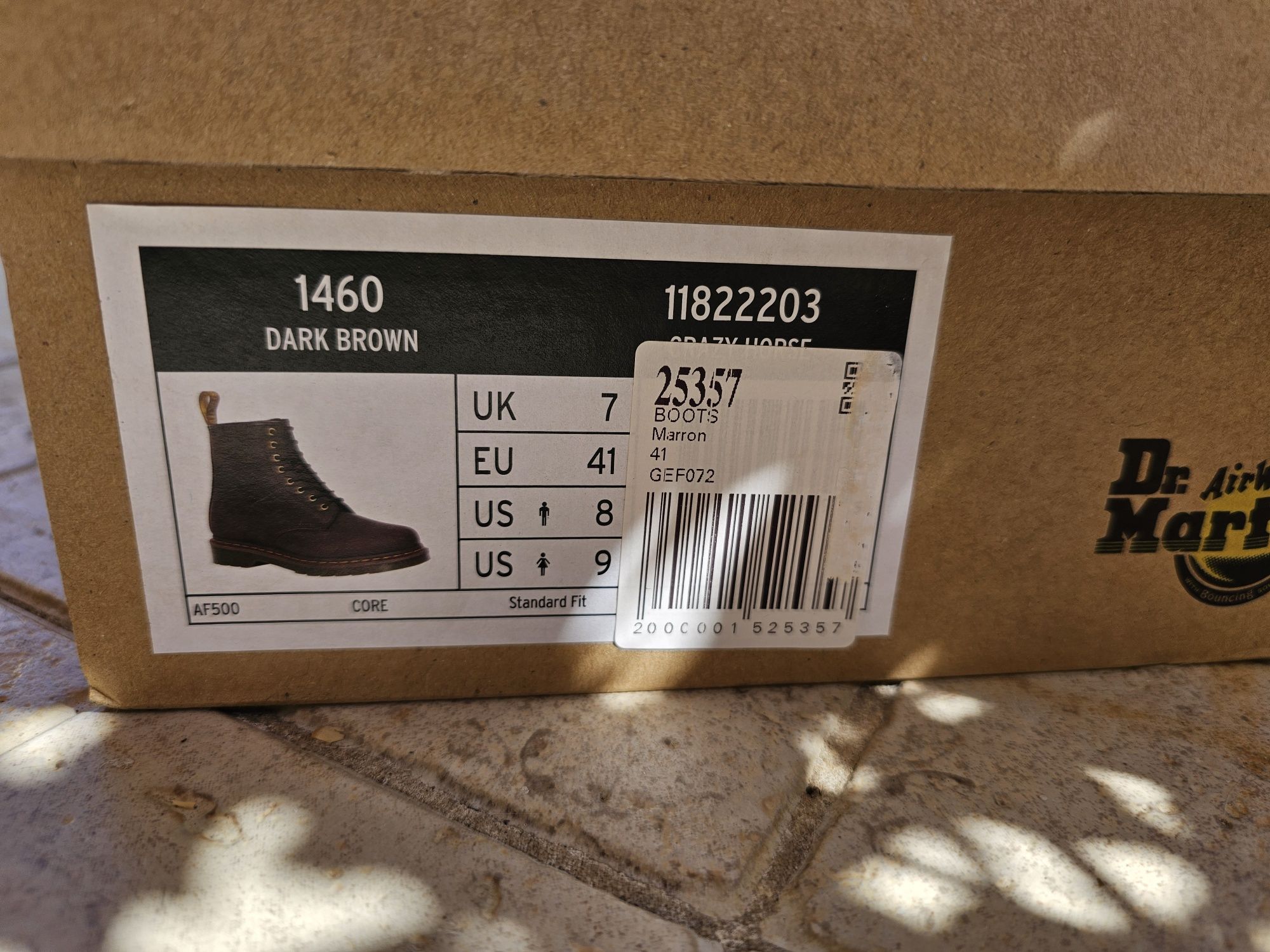 Dr Martens 1460 Crazy horse tam.41