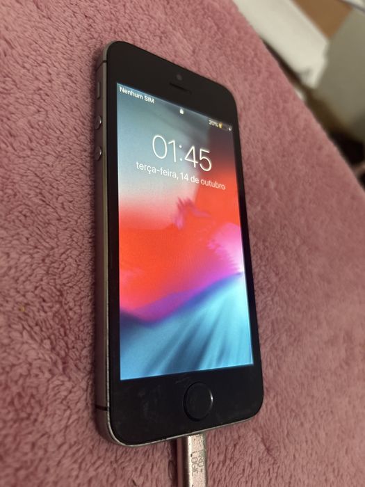 Iphone SE a funcionar