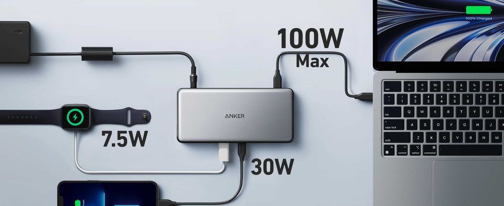 Док-станція Anker 563 (10-in-1)