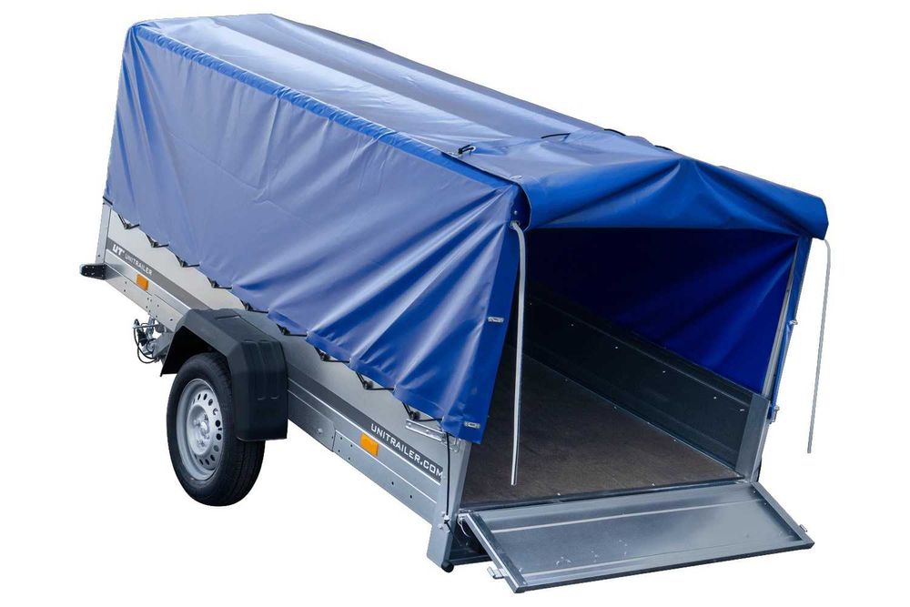 Przyczepka samochodowa jednoosiowa długa Garden Trailer 264 KIPP