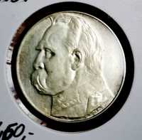 Moneta obiegowa II RP Józef Piłsudski 1939r