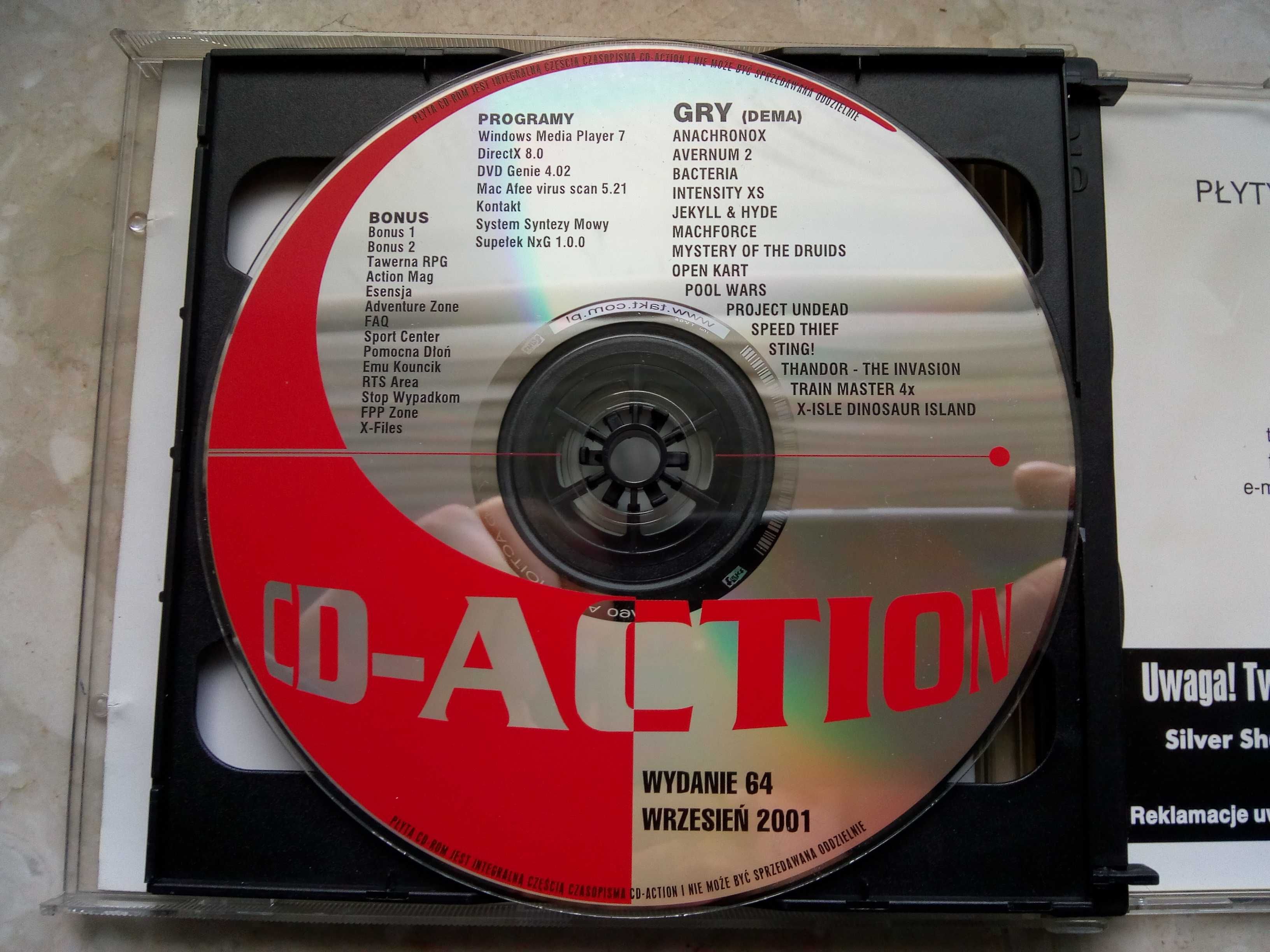 CD-Action nr. 64 9/2001 Wrzesień 2CD