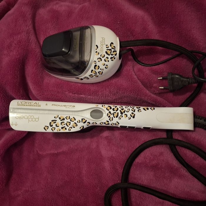 Prancha Loreal Professionnel & Rowenta steam pro a vapor - edição espe