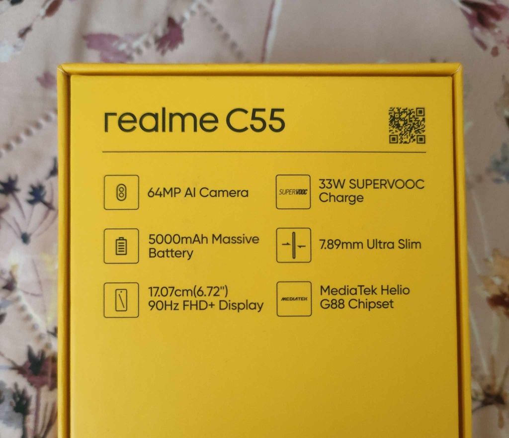 Ralme C55 smarfon