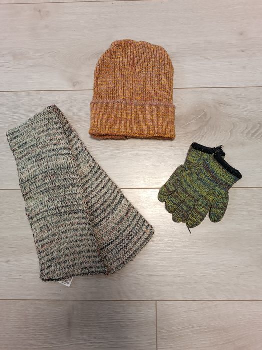 Шапка шарф перчатки до 5 лет всё за 20
