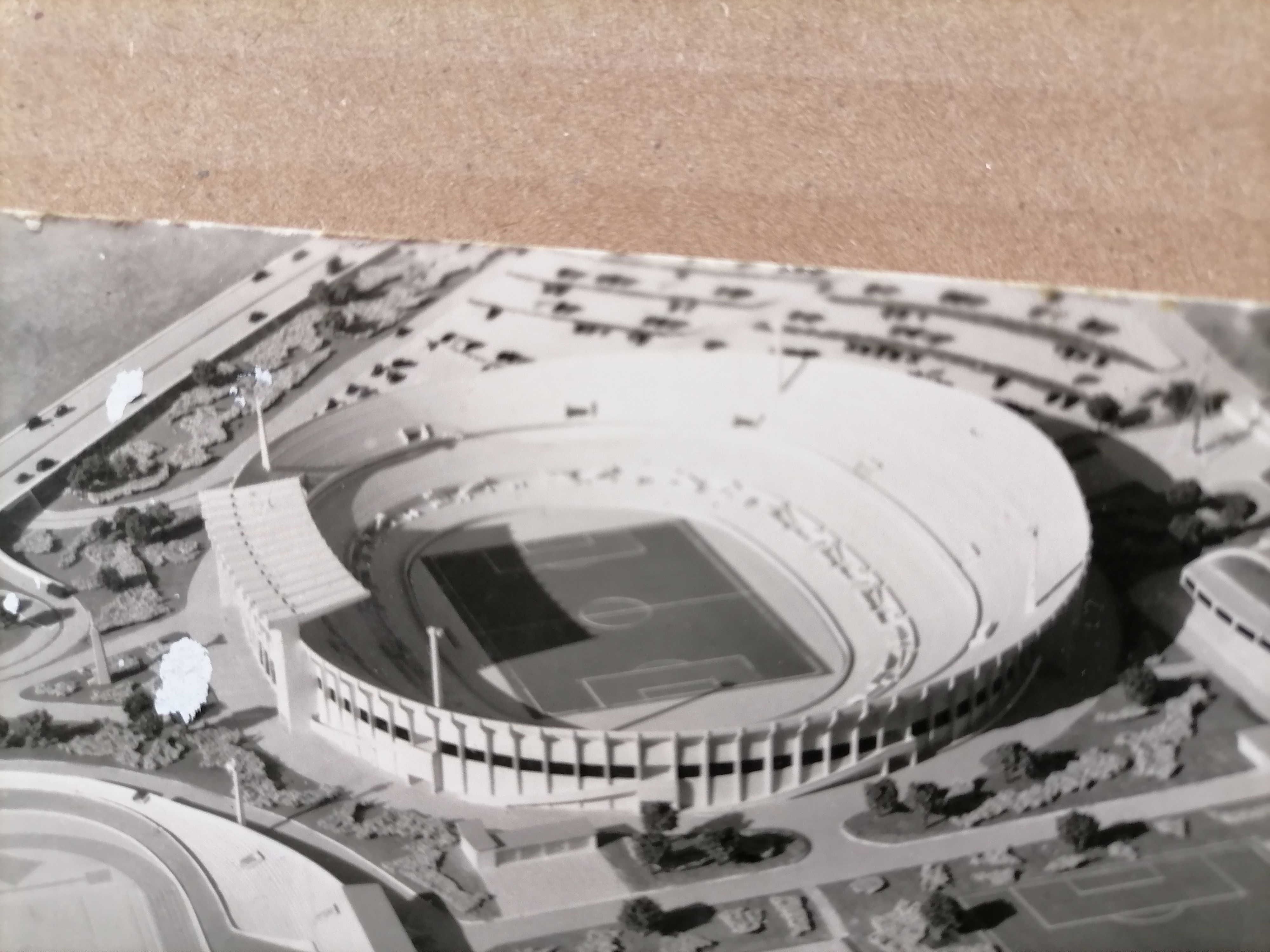 BENFICA 1952  Postal/Maqueta Parque Jogos SPORT LISBOA E BENFICA