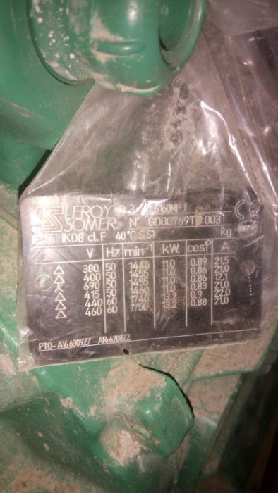 Енергоефективний електродвигун WEG, Leroy Somer, электродвигатель