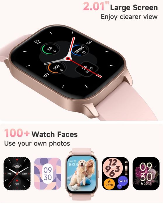 TOOBUR Inteligentny zegarek dla kobiet