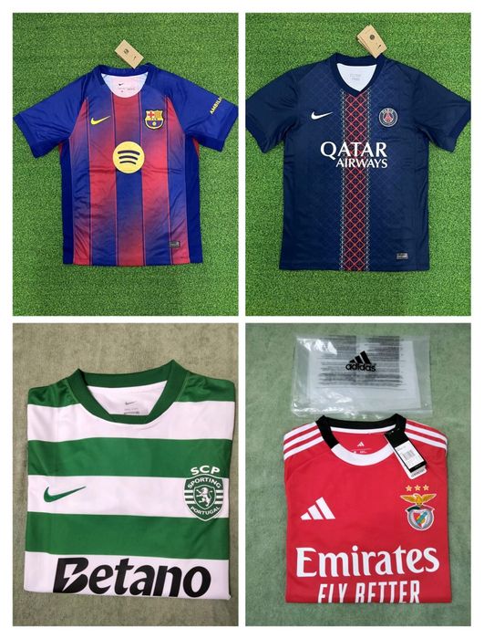 Camisolas Futebol Novas todos Clubes do mundo