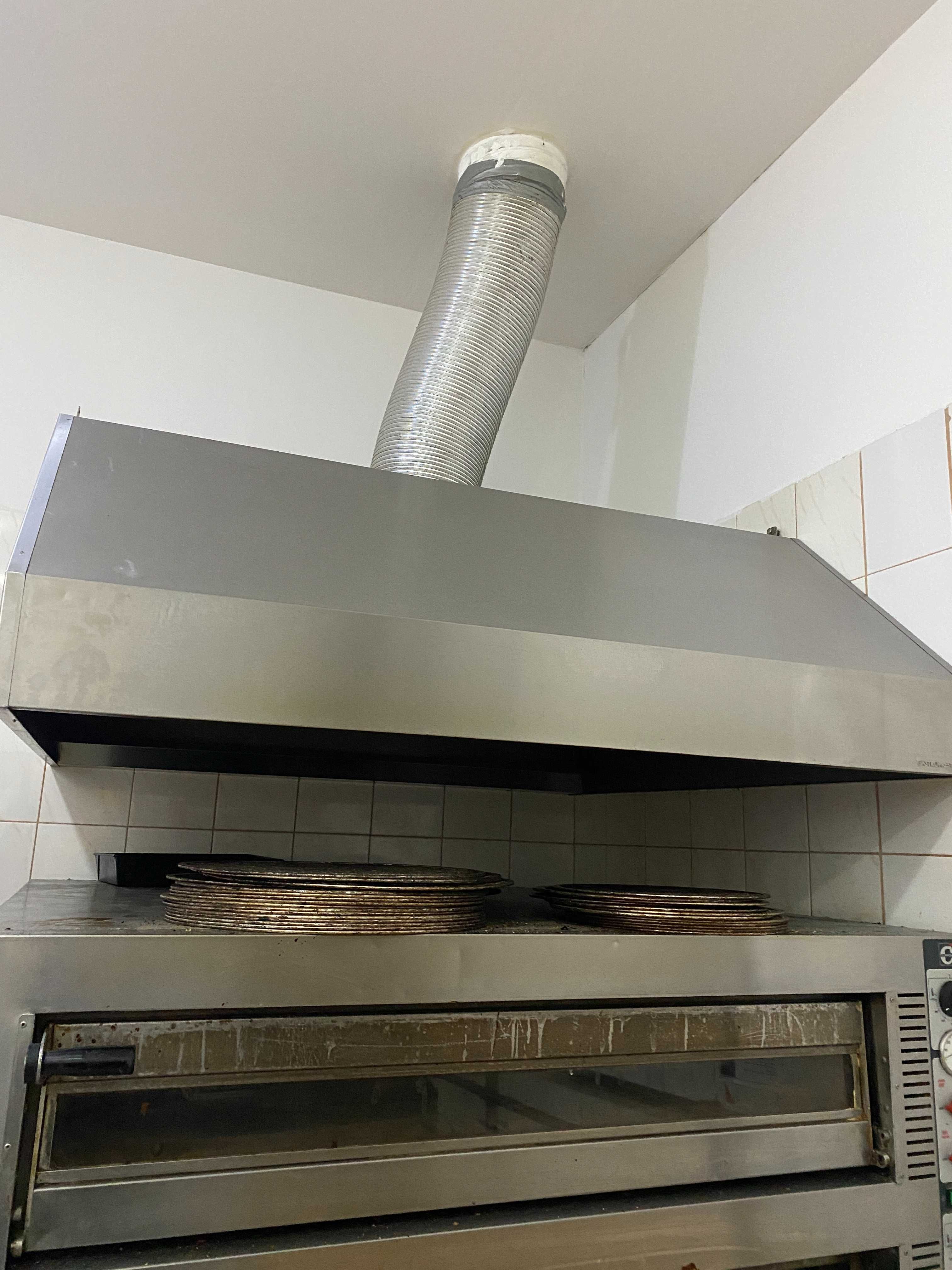 Piec do pizzy 2 komorowy CUPPONE TIEPOLO PLUS Gratis podstawa i okap