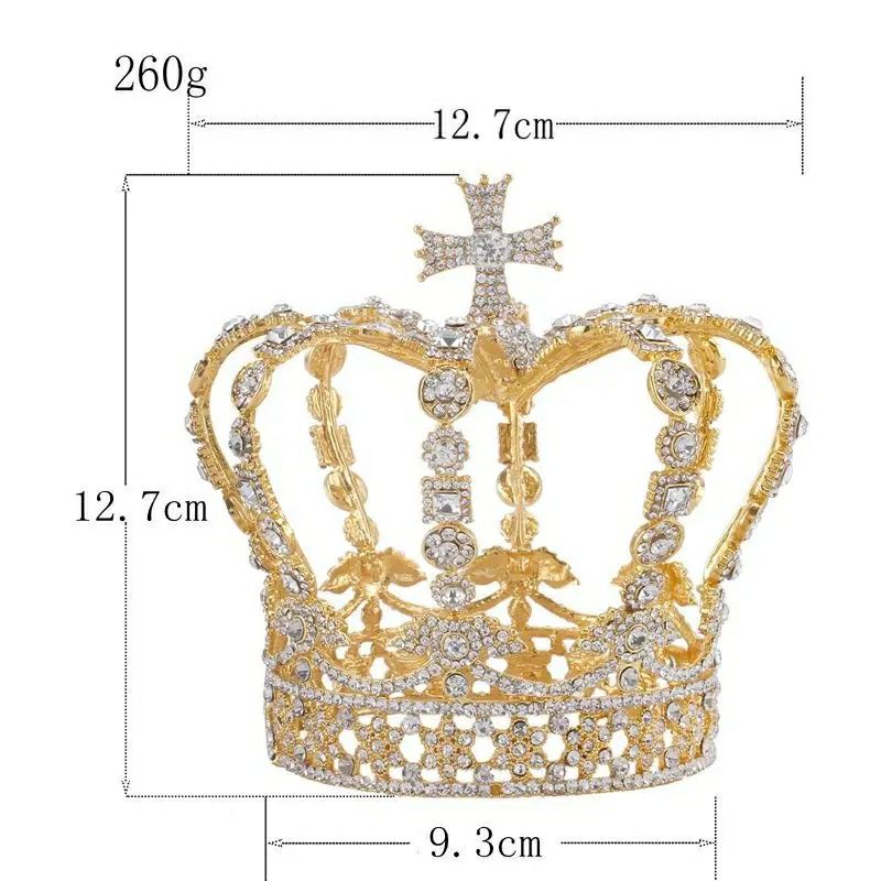 Coroa de Rainha Metálica