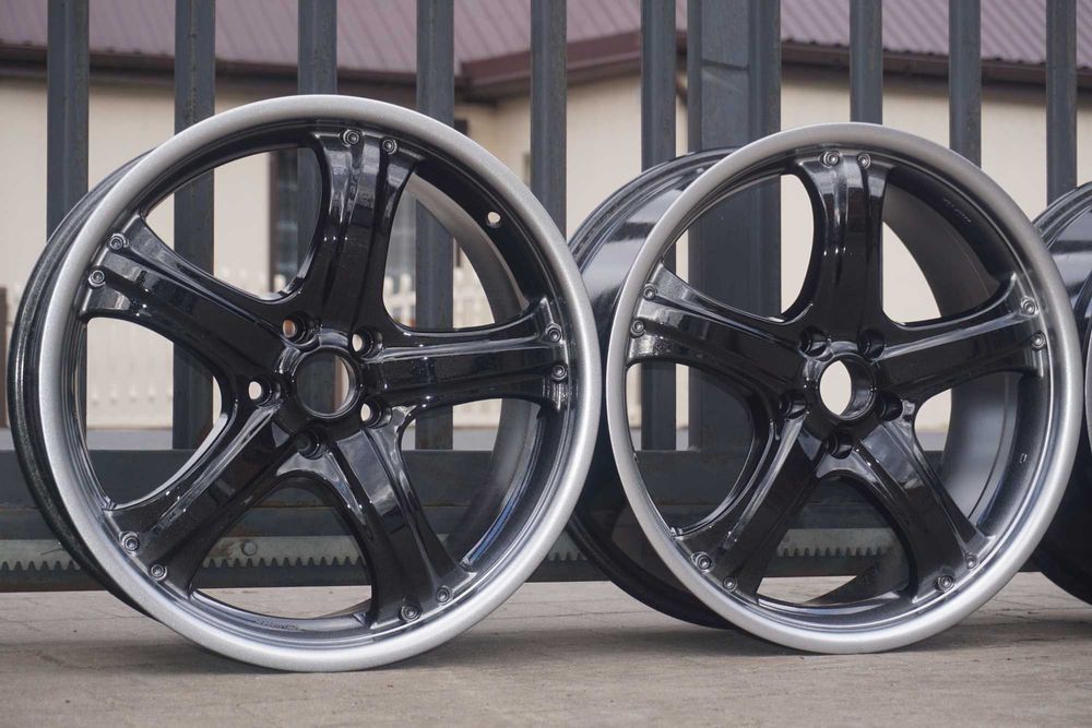 Alufelgi Autec 8,5Jx19" et40 5x112 cb70mm czarne srebrne cieniowanie